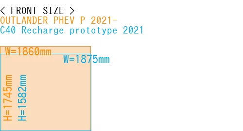 #OUTLANDER PHEV P 2021- + C40 Recharge prototype 2021